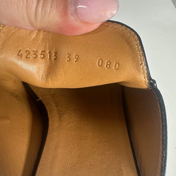 Gucci Princetown Leather Mules Slides in Nero 39 - Picture 13 of 16